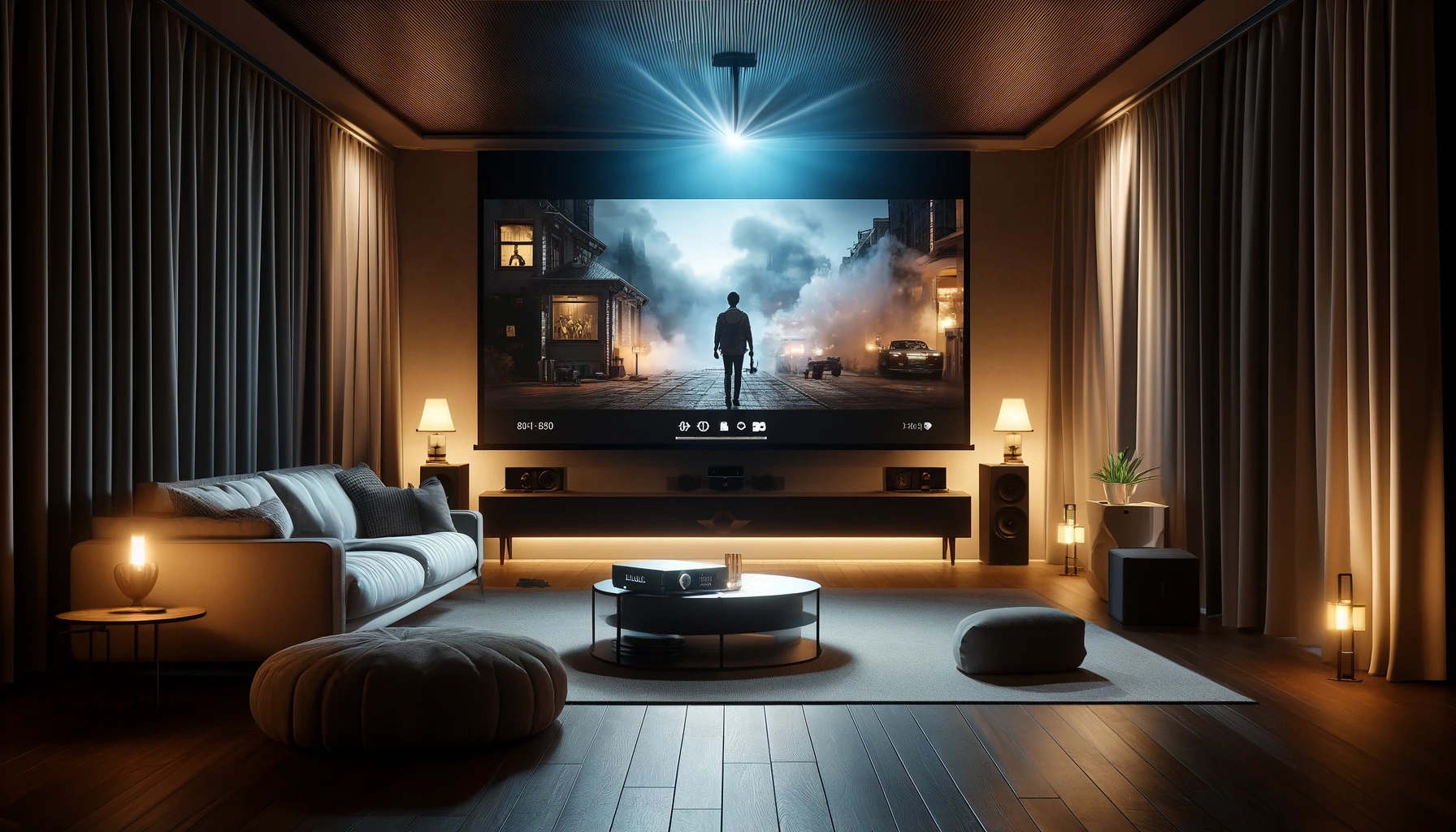 The debate over giant TVs vs Projectors