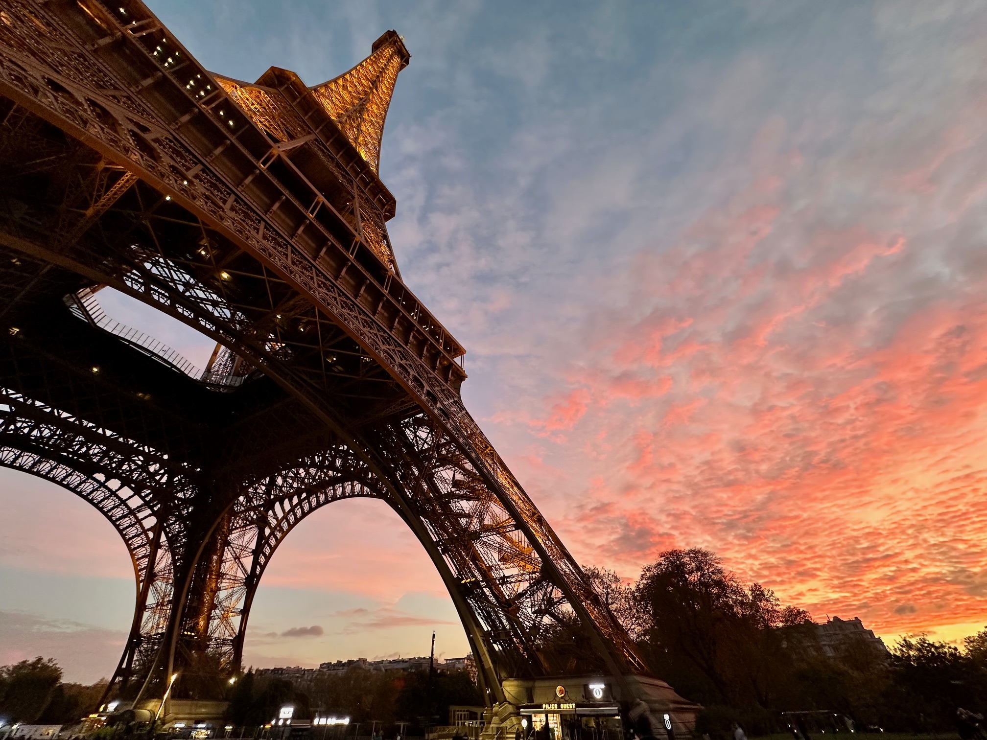 Our visit to the Eiffel Tower