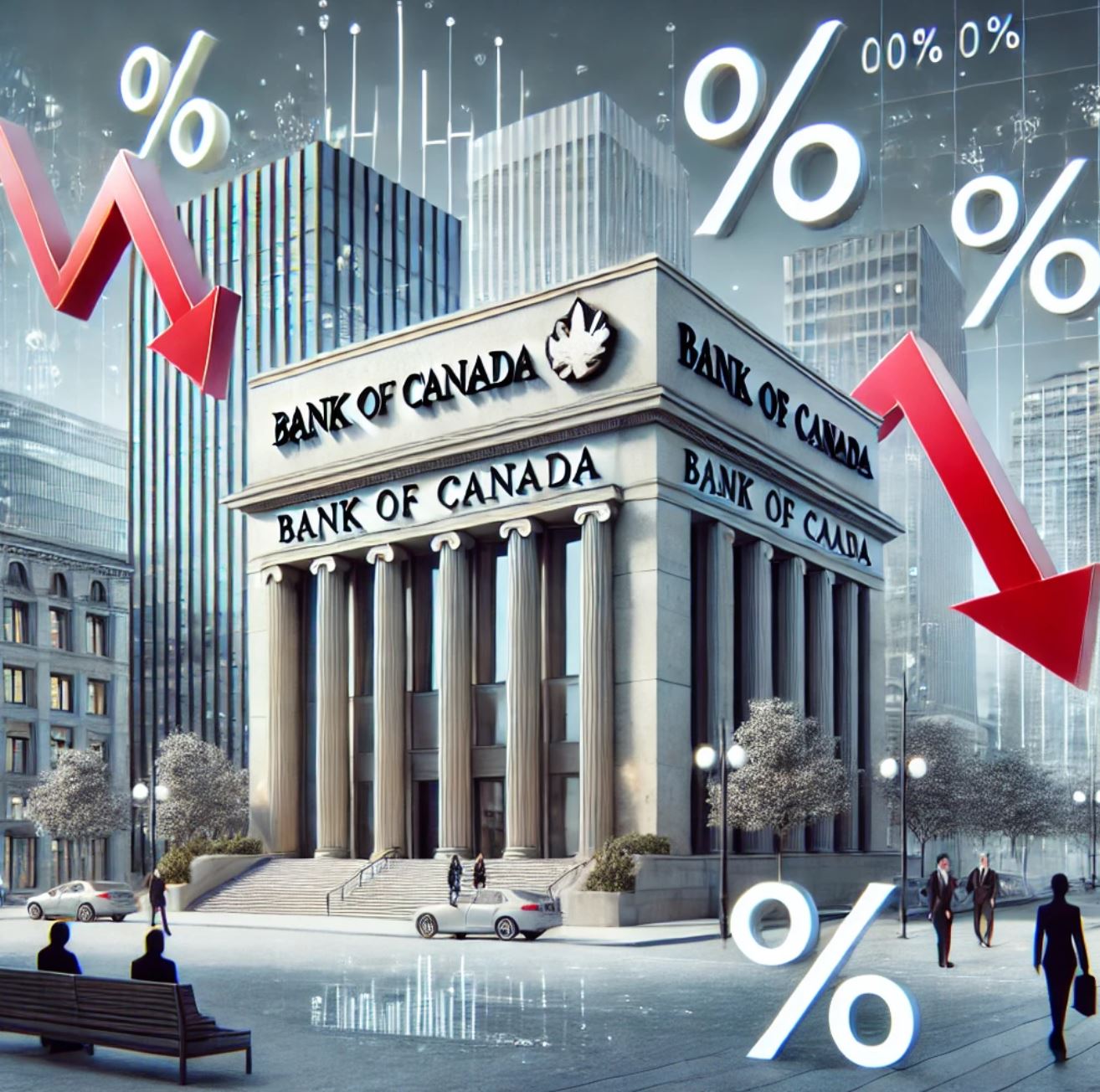 Bank of Canada continued interest rate cuts